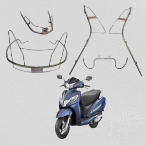 Body Kit Chrome Color Crash Guard Suitable for Honda Activa 125