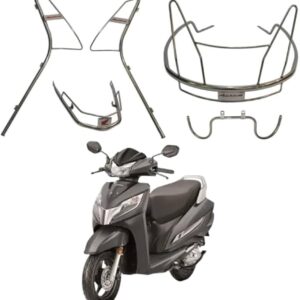 Activa 125 Full Body Chrome Crash Guard Suitable For Honda Activa 125 Scooter (Body Kit Set)