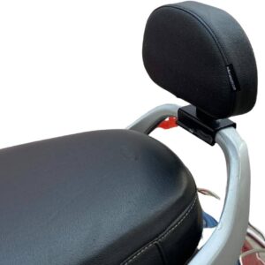 Heavy Seat Adjustable Activa Scooty Back Rest, Black
