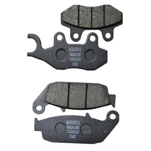 Front&Rear Brake Disc Pad Combo for TVS Apache (all models)