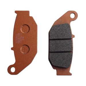 Gold Rear Brake Disc Pad for Dazzlerr | High Grip Ceramic–Metal Pads | Low Noise, Heat Resistant & Long-Life Performance for Motorbikes