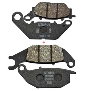 Front&Rear – Combo Brake Disc Pads Compatible for Yamaha R15 (V1 & V2)