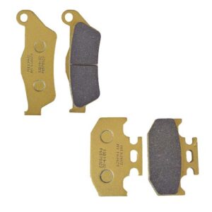 Combo Front and Rear Gold Series Brake Disc pad Compatible for Yamaha FAZER25,FZ25,YZF