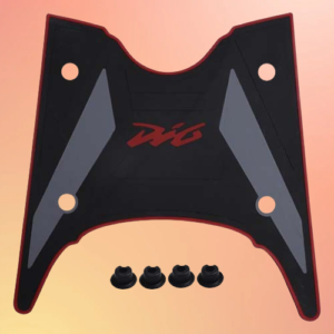 Rubber Foot Mat Compatible with Dio 110 BS6 (Black)