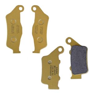 Front & Rear Sintered Brake Pads  Heavy-Duty Disc Pads Compatible for Bajajj Pulsar 220 (New Model)