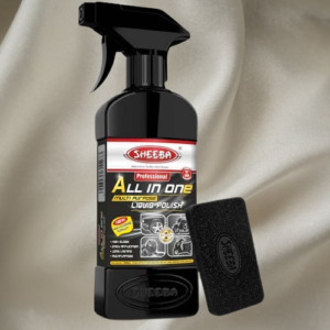 All in One Multipurpose Liquid Polish for Car, Motorbike, Scooter, Household, Office Care  High Gloss  Easy Application  For Interior & Exterior Surfaces -200mL with Applicator Pad.
