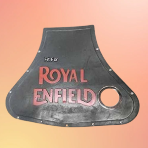 Rear Mud Flap Heavy Duty Black Compatible with RE Classic 350cc, Classic 500cc, Bullet, Standard All Model