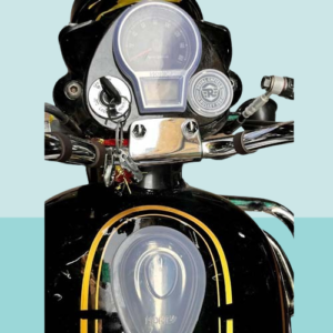 Monsoon Kit Rain Proof Cap Set of 3 Speedo Meter, AMP Meter and Tank Cap Compatible with Classic Reborn Goan Classic, Classic 350, Standard (2021 to 2025 All Models)