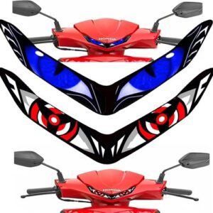 Dio Bs4 Eye Sticker for Dio, Premium Gloss Vinyl Headlight Decal (J)