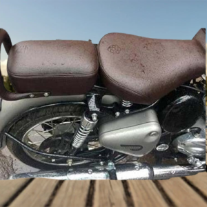 Original Type Seat Cover Brown Split Bike Seat Cover Compatible with Classic350500cc (2012-2020)