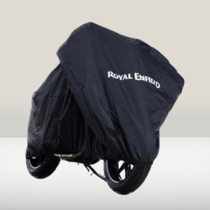 Royal Enfield 1990642 Bike Cover, Water Resistant, Black, Compatible for all the models of Royal Enfield