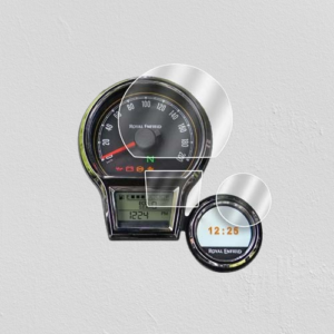 Screen Guard for Royal Enfield Classic 650 (2025), Goan 350 (2024), Reborn Classic 350 (2022), Bullet 350 (2023+) Non-Tripper  Dashboard Cluster Protector [Not Tempered Glass] (Pack of 1)