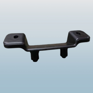 Activa 6G Front Number Plate Clamp, PVC, Black, Compatible with Honda Activa