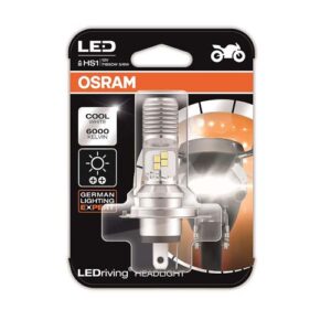 Osram LED HEADLIGHT BULP for bikes HS1 7285CW 56W 12V PX43T Blister Pack, Cool White