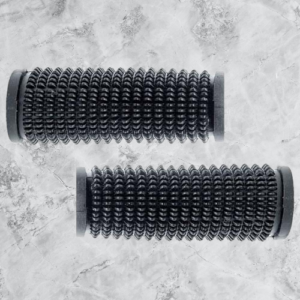 Acupuncture Rubber Scooter Handle Grips Covers Set of 2 Black for Honda Activa 125