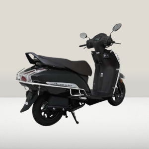 Stainless Steel Frame, Matte Black, Front Bumper Guard, (Medium, Activa 125 Next Gen 2025 All Round Guard With Fitting)