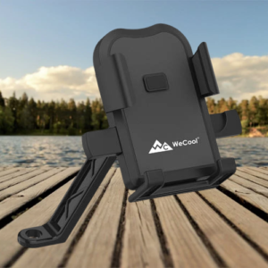 Fit Mobile Holder for scooty/Scooter/Bike/Motorcycle with One Click Button Controlled Phone