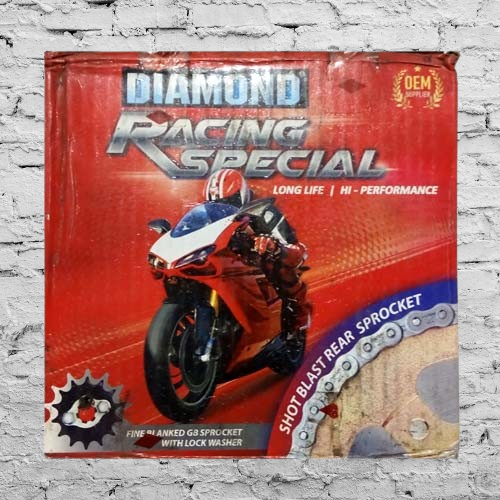 Chain Sprocket Kit – Splendor Y2K (Rear Sprocket-1, GB Sprocket-1, Chain-1). - Image 2