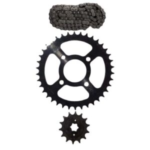 Chain Sprocket Kit for Pulsar 200cc  (104 Link Chain / 38T Rear / 14T Front)